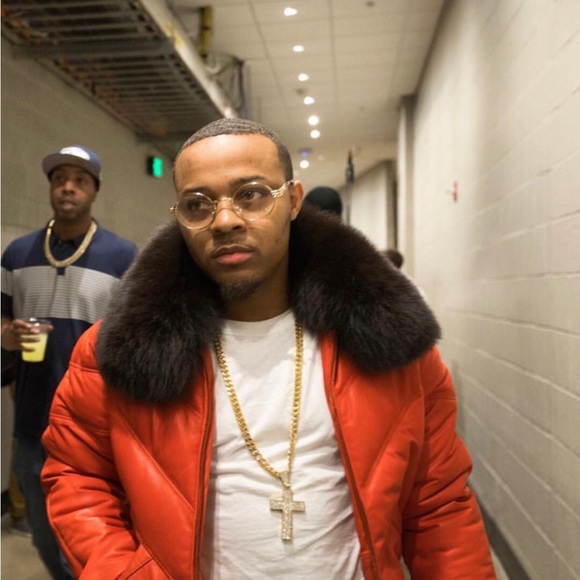 Bomber leather an mink collar jackets 5 meduims one black 2x size - Picture 2 of 7